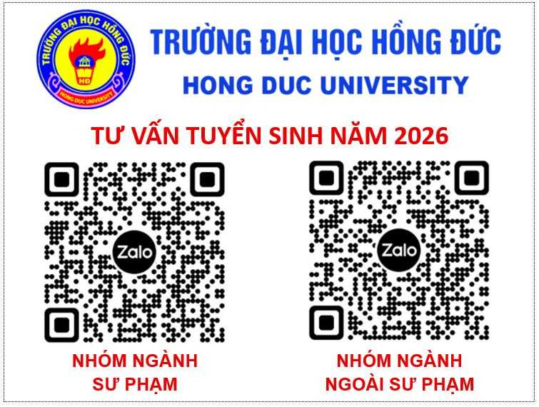 Thông báo tuyển sinh đào tạo chính quy, vừa làm vừa học trình độ đại học đợt 1 năm 2026